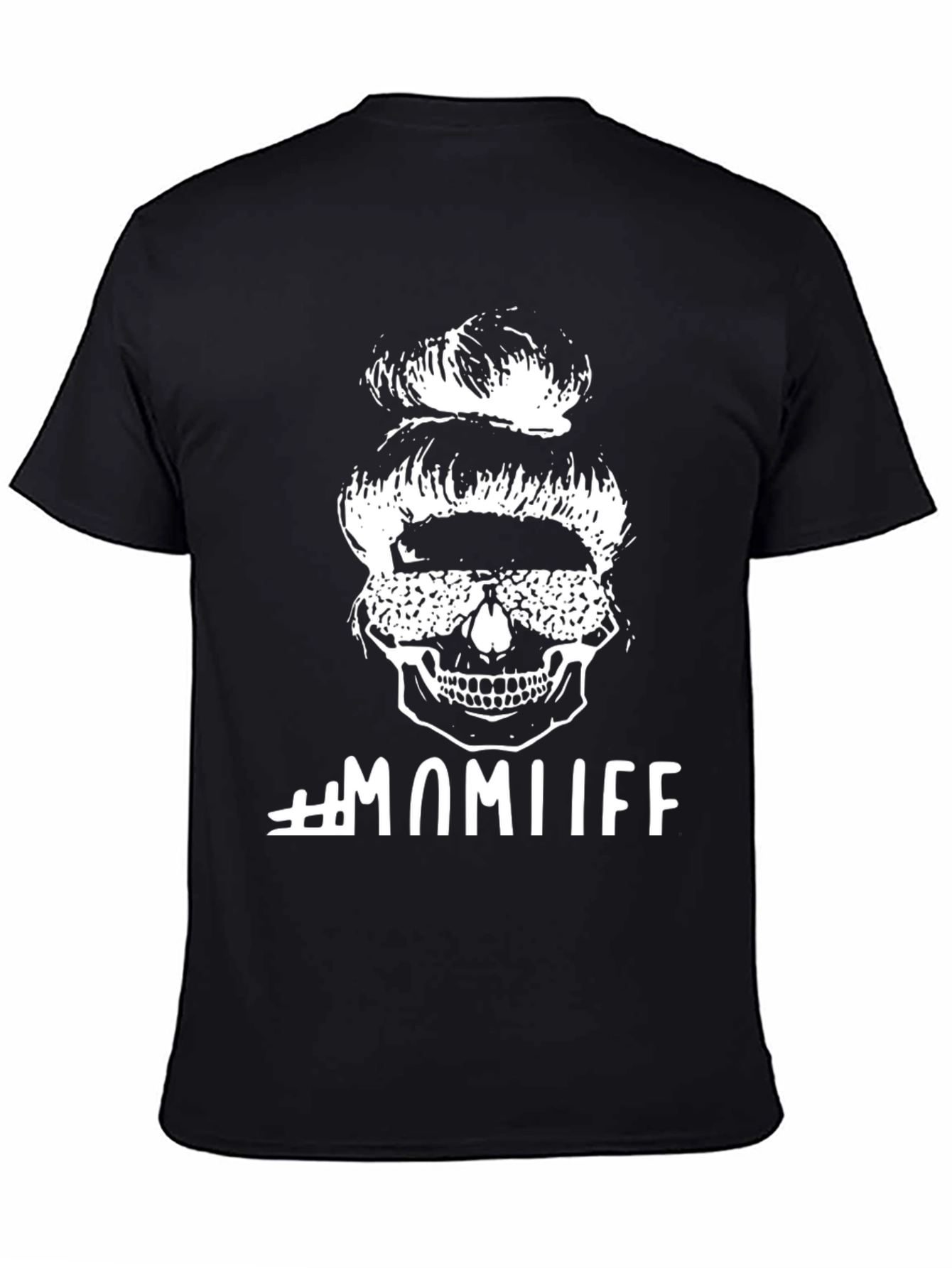 Mom Life Skull Graphic T-Shirt