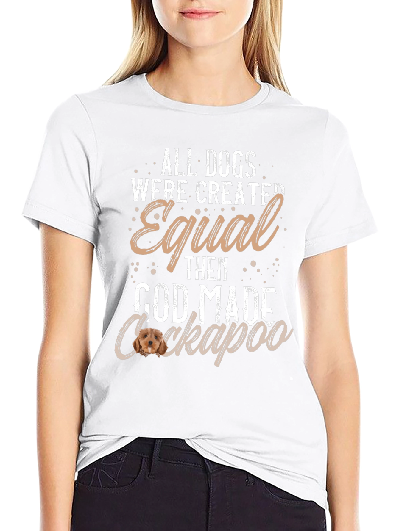 All Dogs Cockapoo T-Shirt Dog Lover Tee