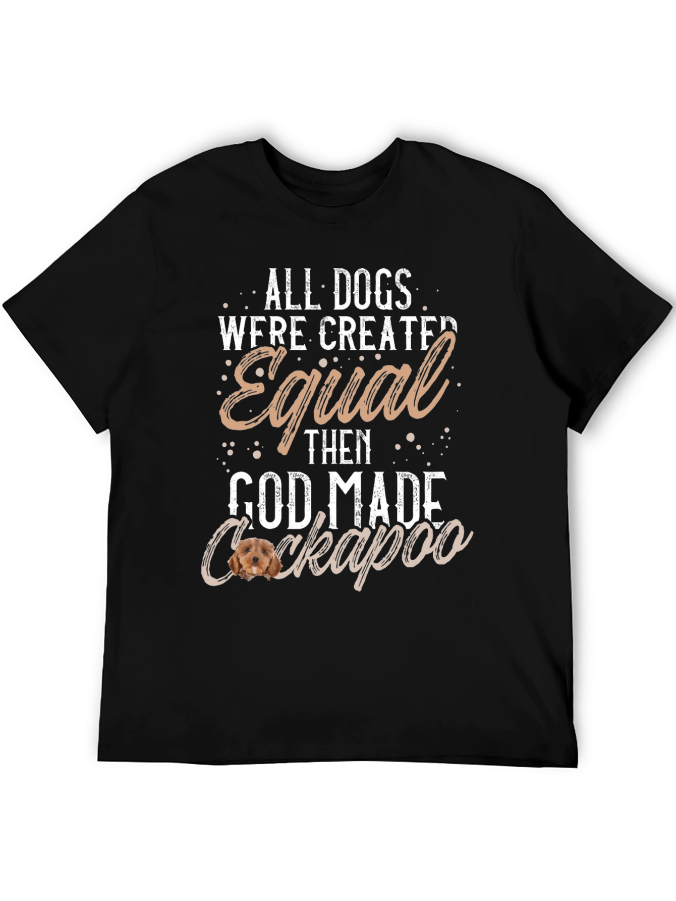 All Dogs Cockapoo T-Shirt Dog Lover Tee