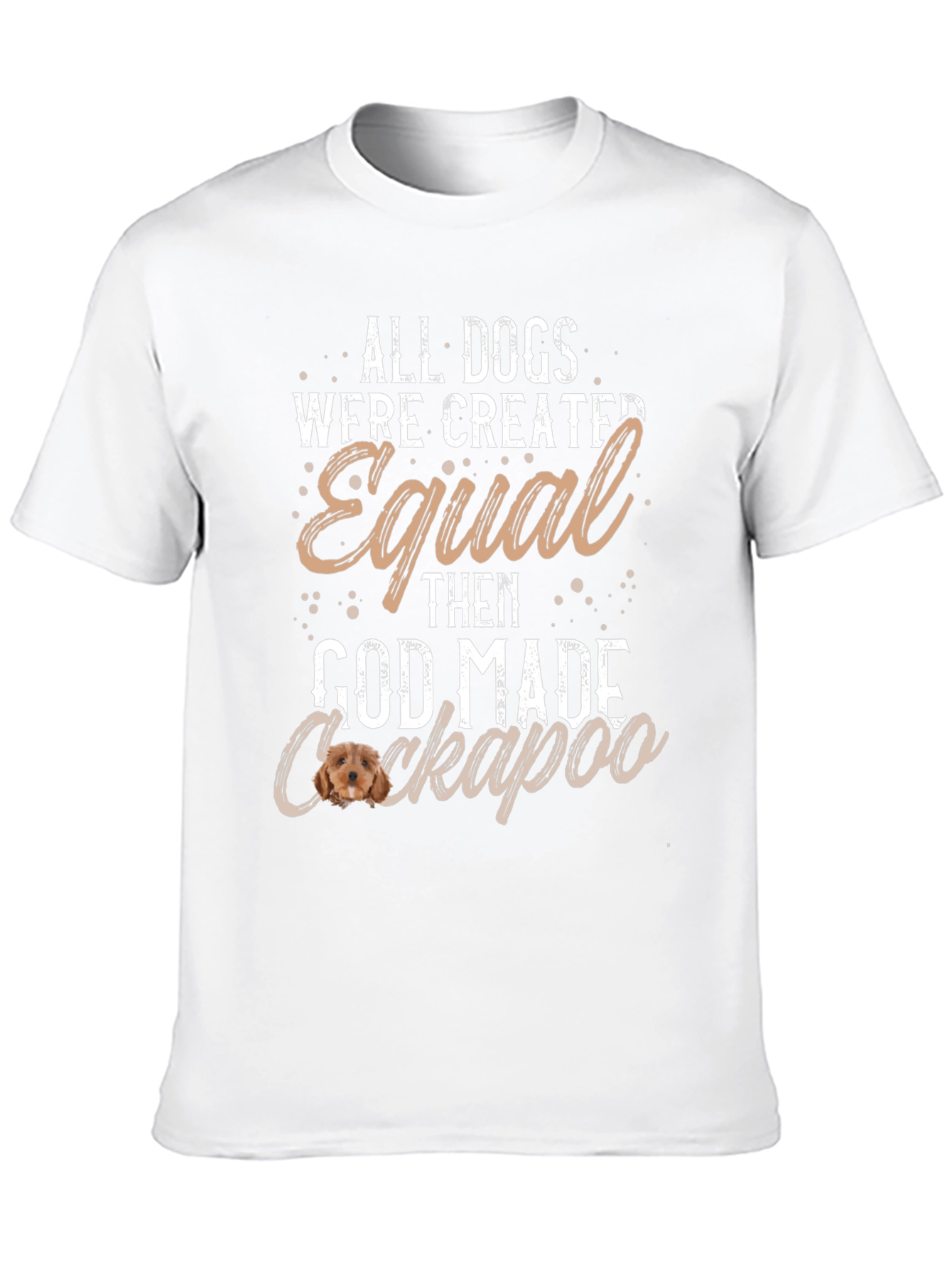 All Dogs Cockapoo T-Shirt Dog Lover Tee