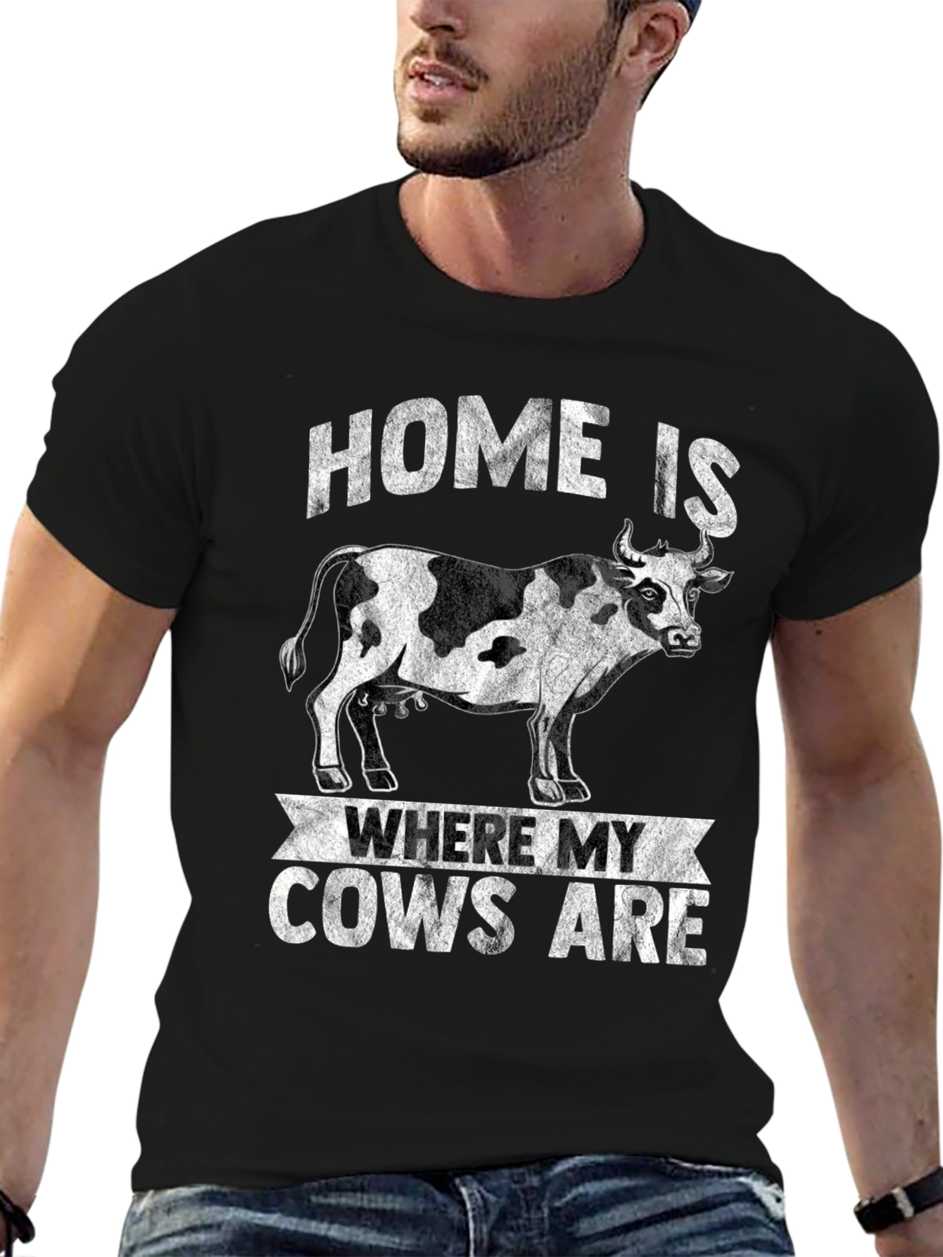 Home is Where My Cows Are T-Shirt