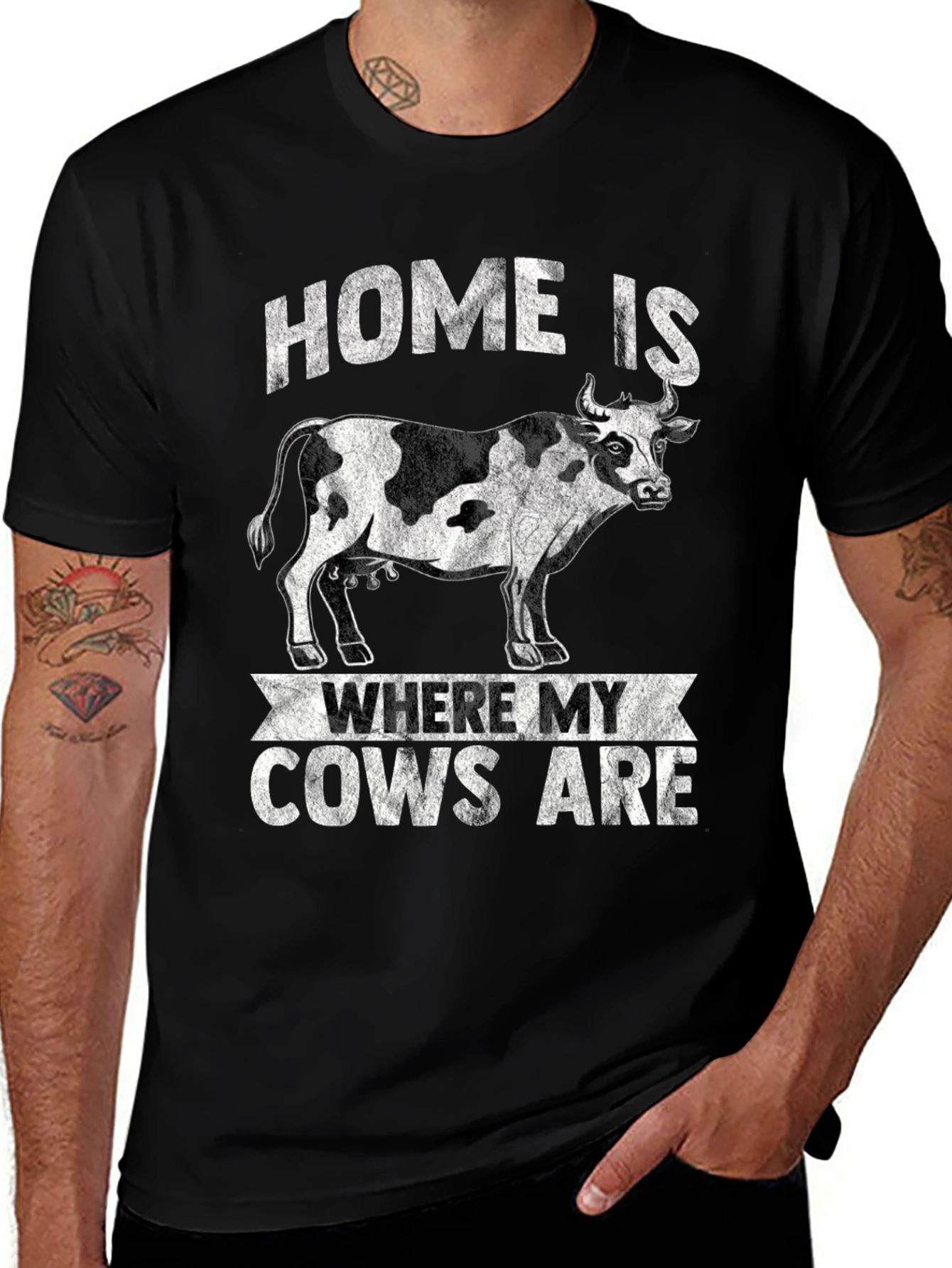 Home is Where My Cows Are T-Shirt