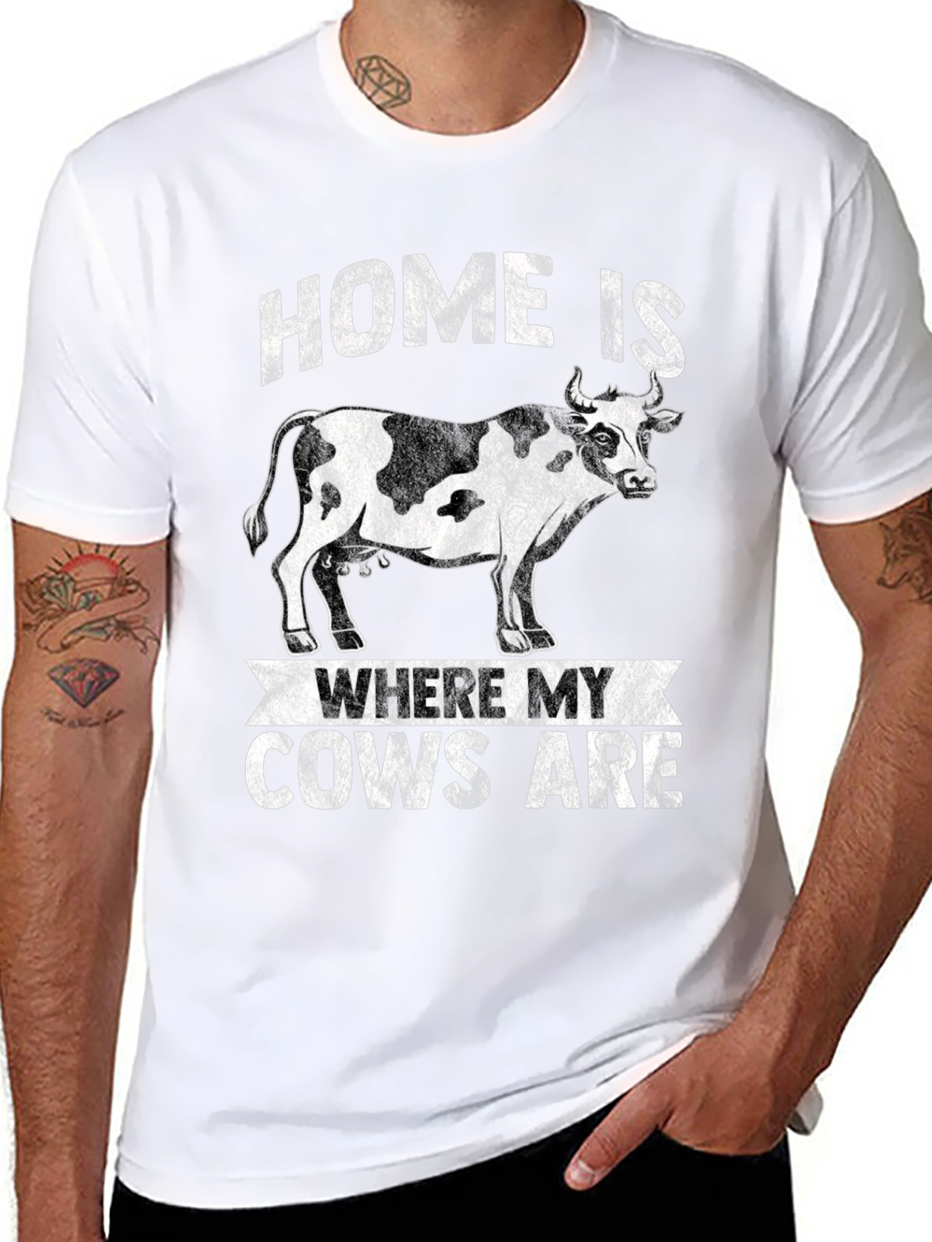 Home is Where My Cows Are T-Shirt