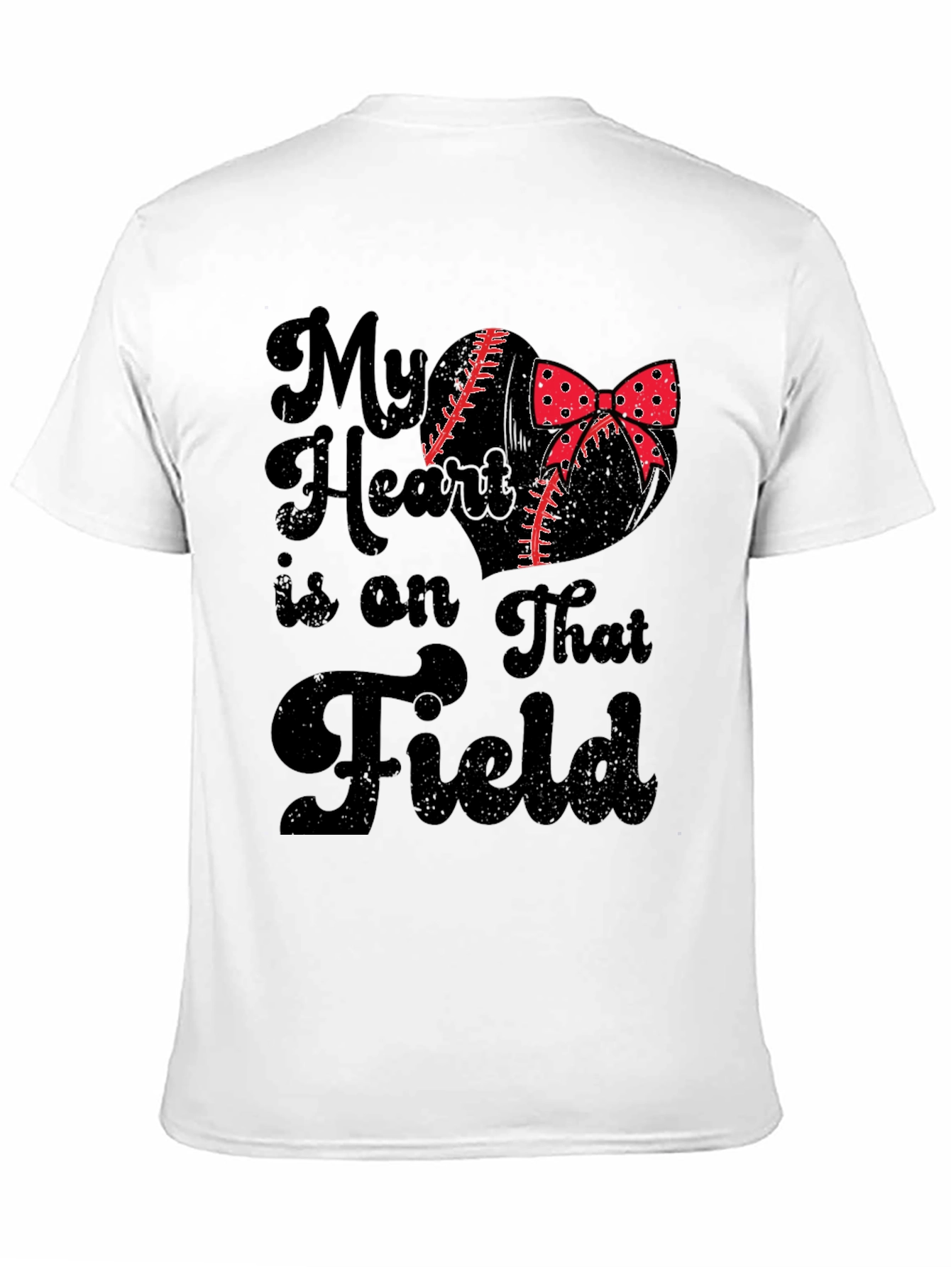 My Heart is on That Field Graphic Tee