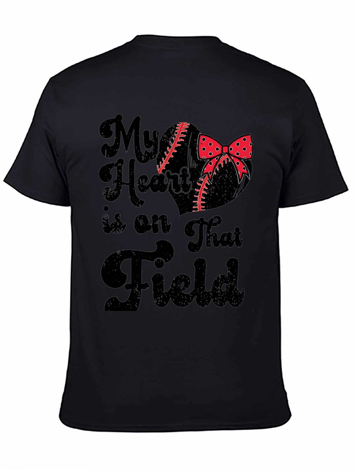My Heart is on That Field Graphic Tee