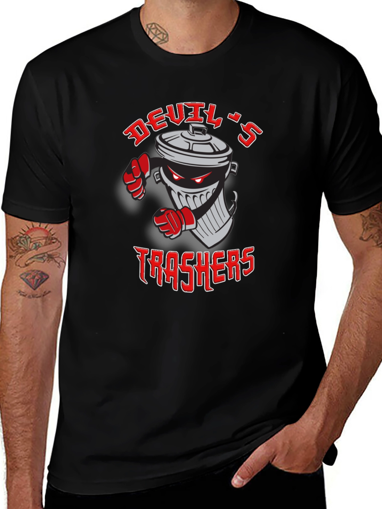Devils Trashers Graphic T-Shirt