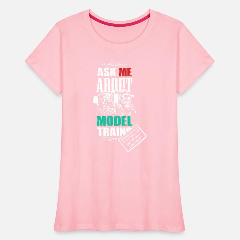 Model Train Quote Gift | Ask Me About Model Trains