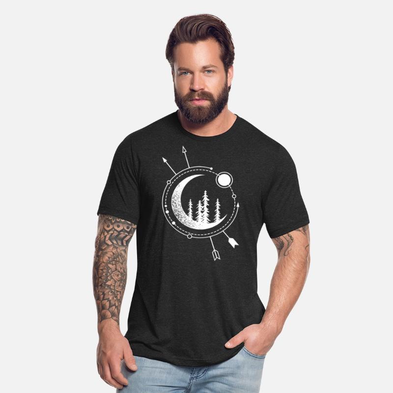 Modern Geometric Nature Forest Astronomy Bohemian