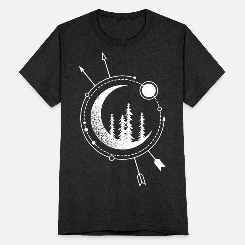 Modern Geometric Nature Forest Astronomy Bohemian
