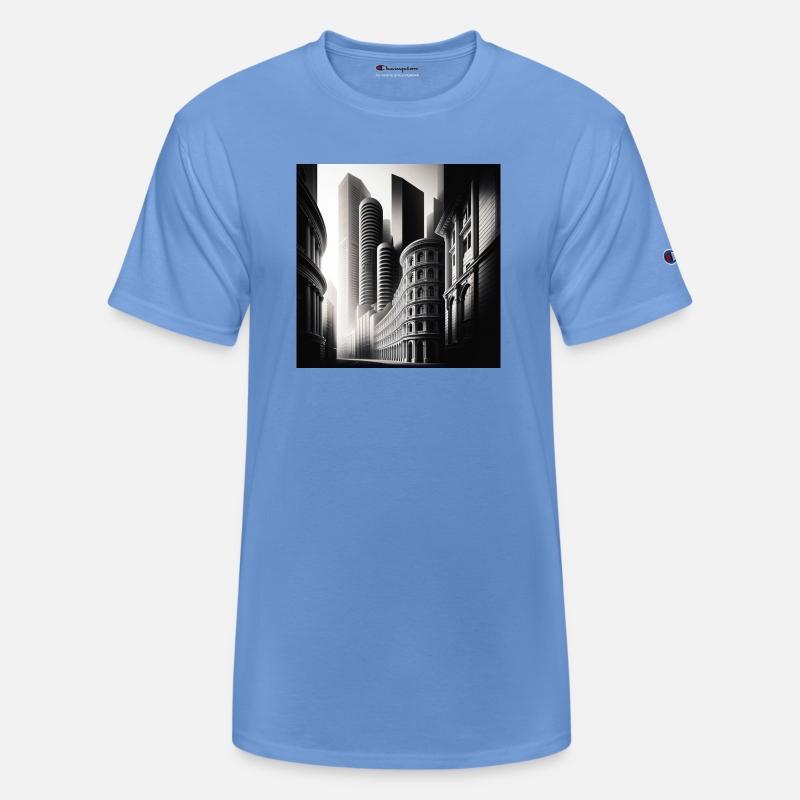 Modern Meets Historic Urban Architecture in Black