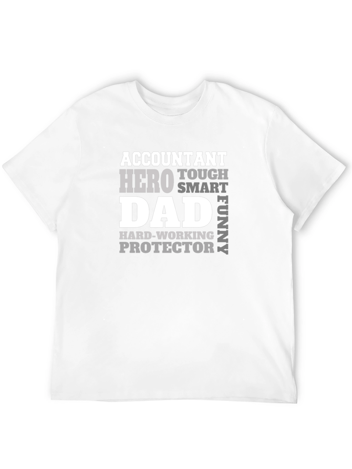 Accountant Hero Dad T-Shirt - Fathers Day Gift