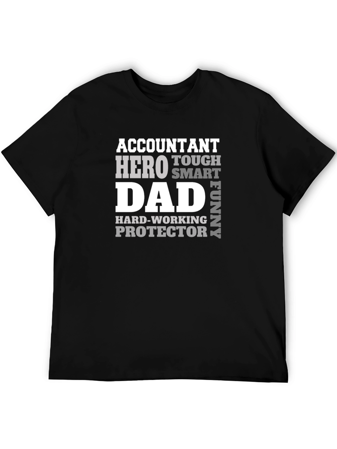 Accountant Hero Dad T-Shirt - Fathers Day Gift