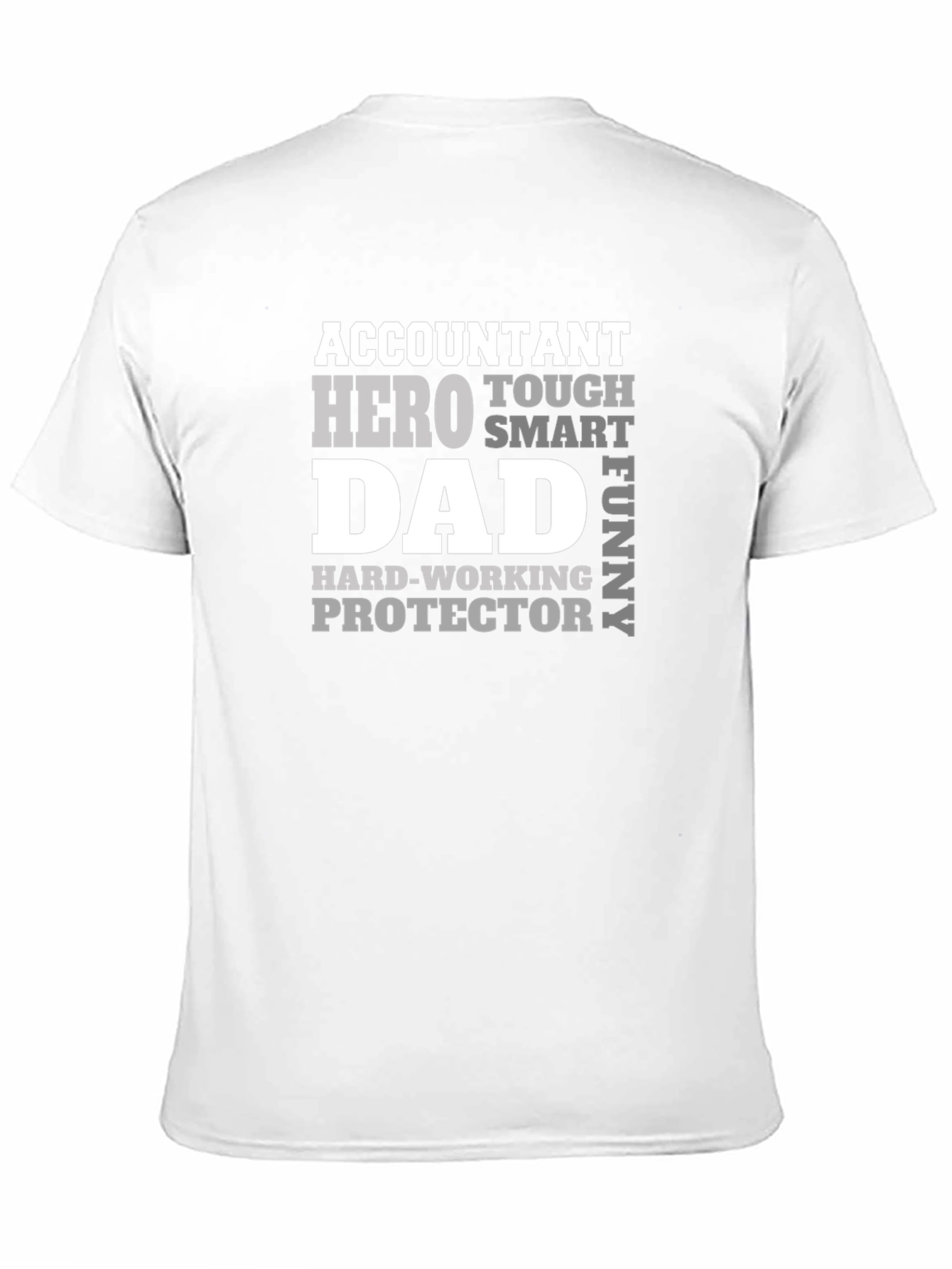 Accountant Hero Dad T-Shirt - Fathers Day Gift