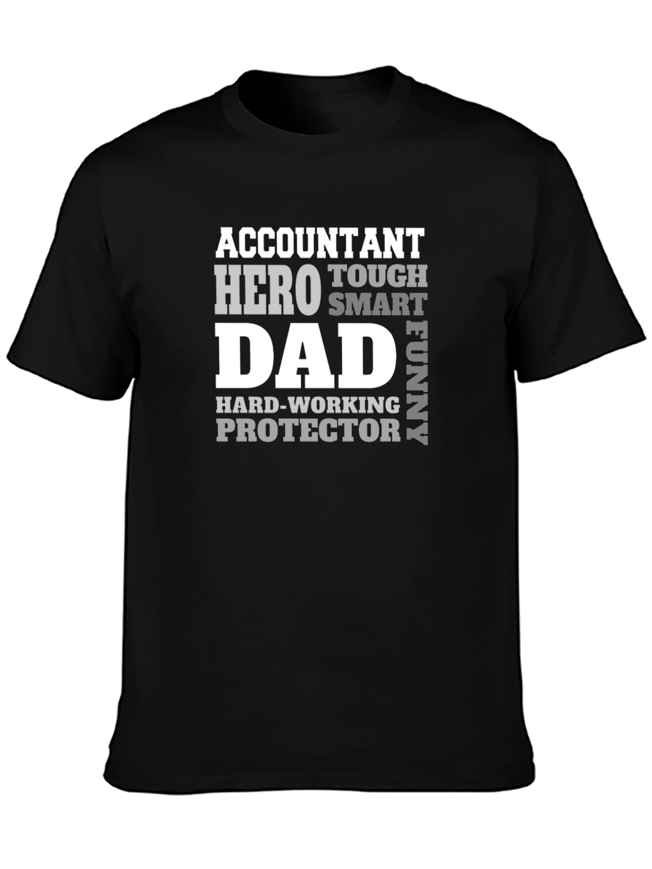 Accountant Hero Dad T-Shirt - Fathers Day Gift