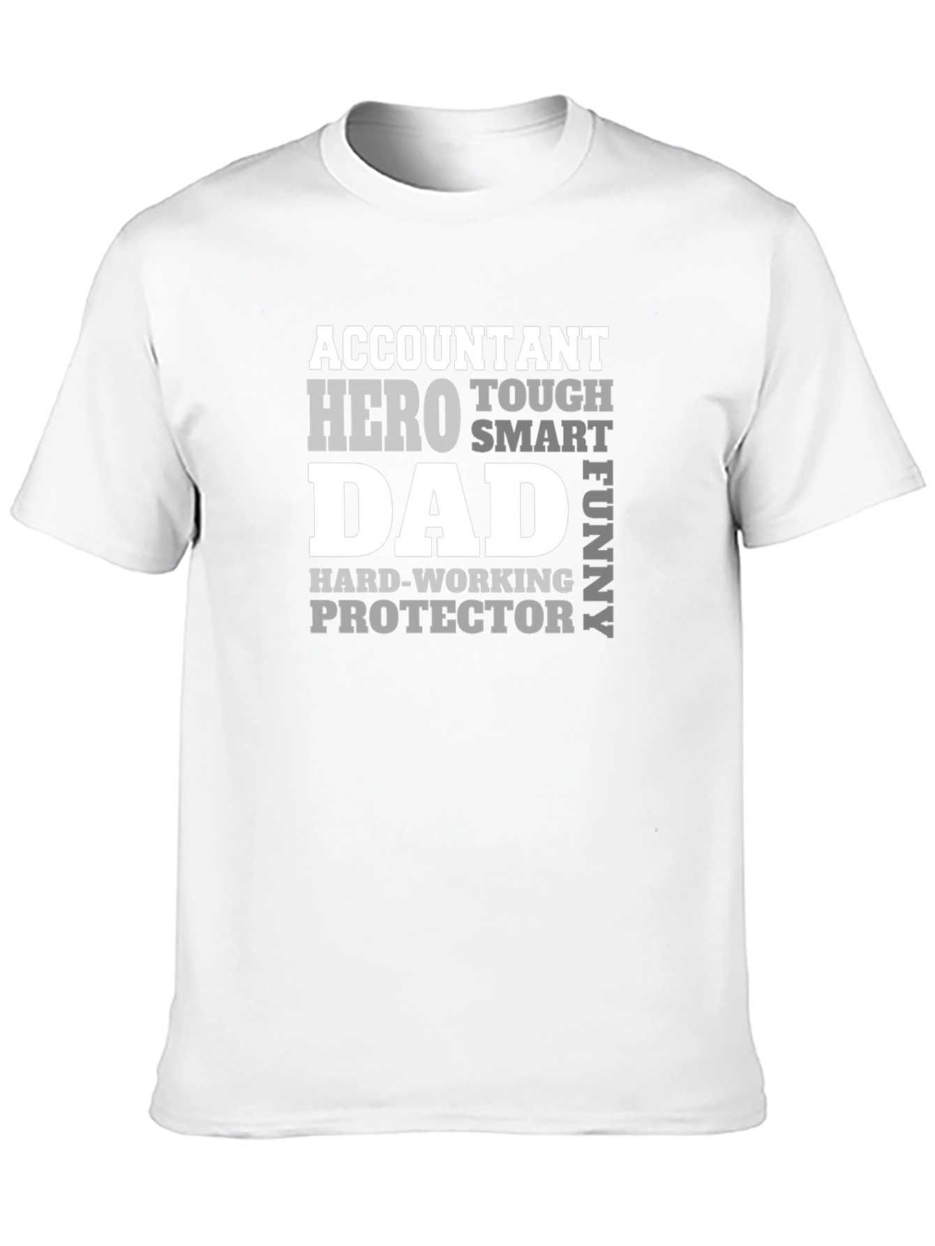 Accountant Hero Dad T-Shirt - Fathers Day Gift