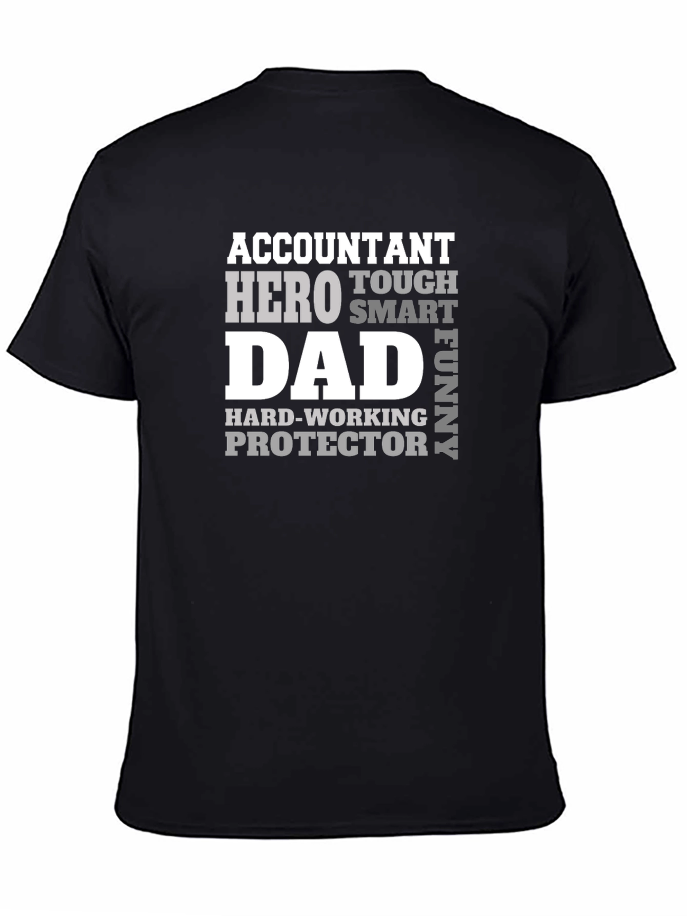 Accountant Hero Dad T-Shirt - Fathers Day Gift