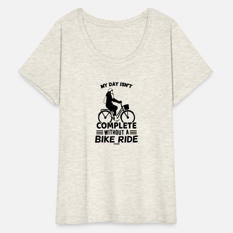 Mother bicycle tour girls mountain bike
