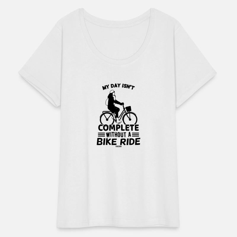 Mother bicycle tour girls mountain bike