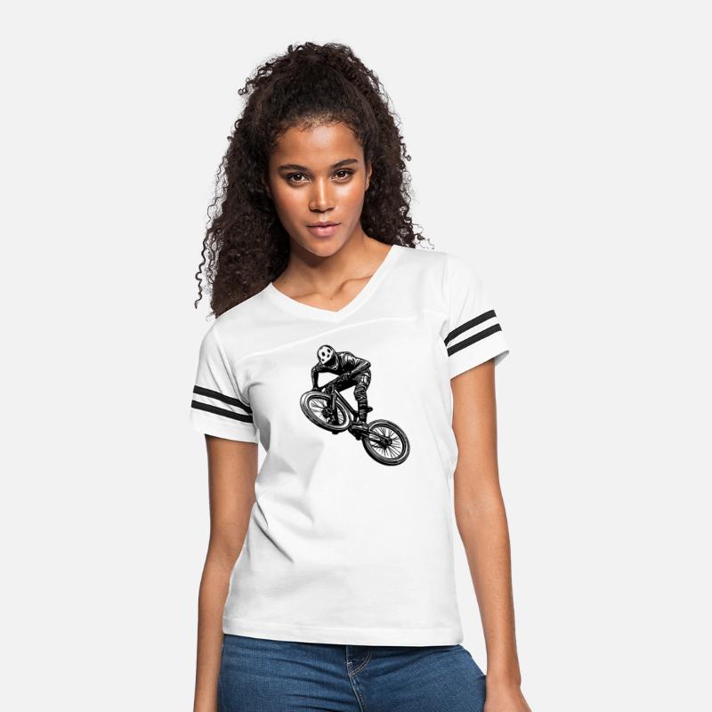 Mountain Bikers With A Cool Downhill Bike