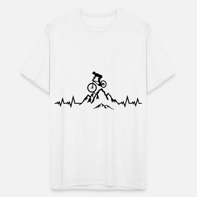 Mountain biking pulse, mountain biker heartbeat