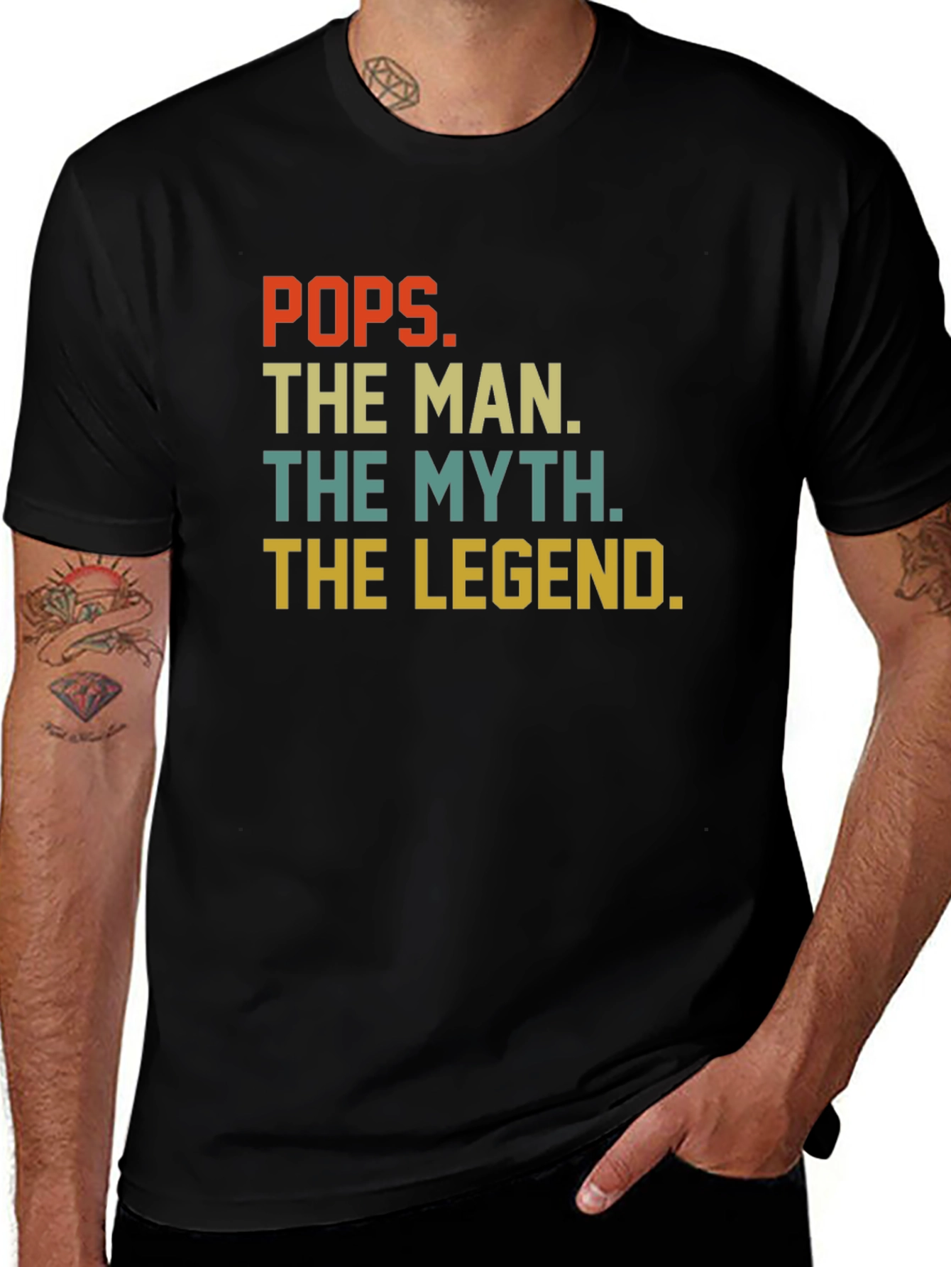 Pops The Man The Myth The Legend T-Shirt