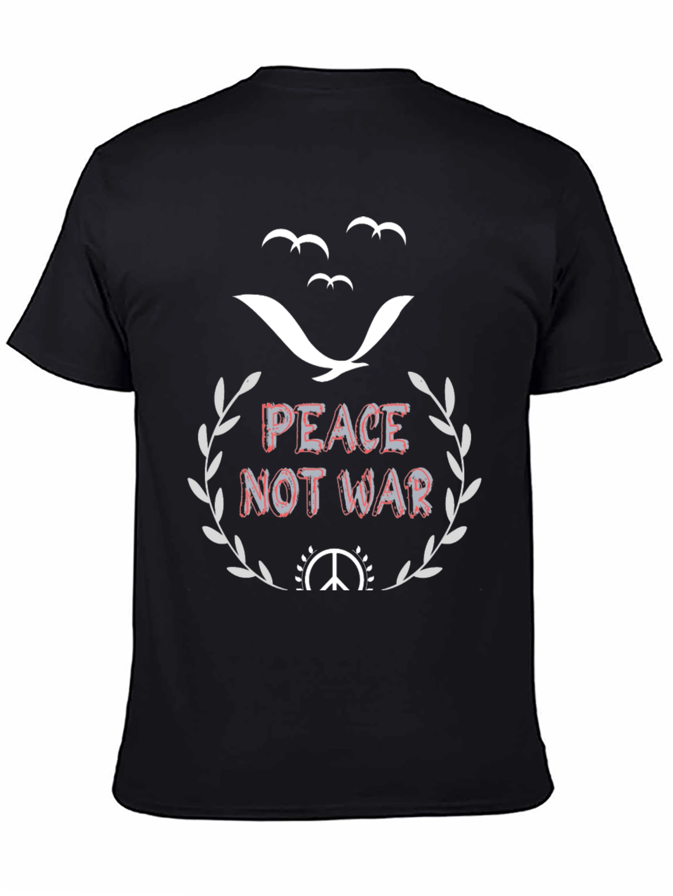 Peace Not War Graphic T-Shirt