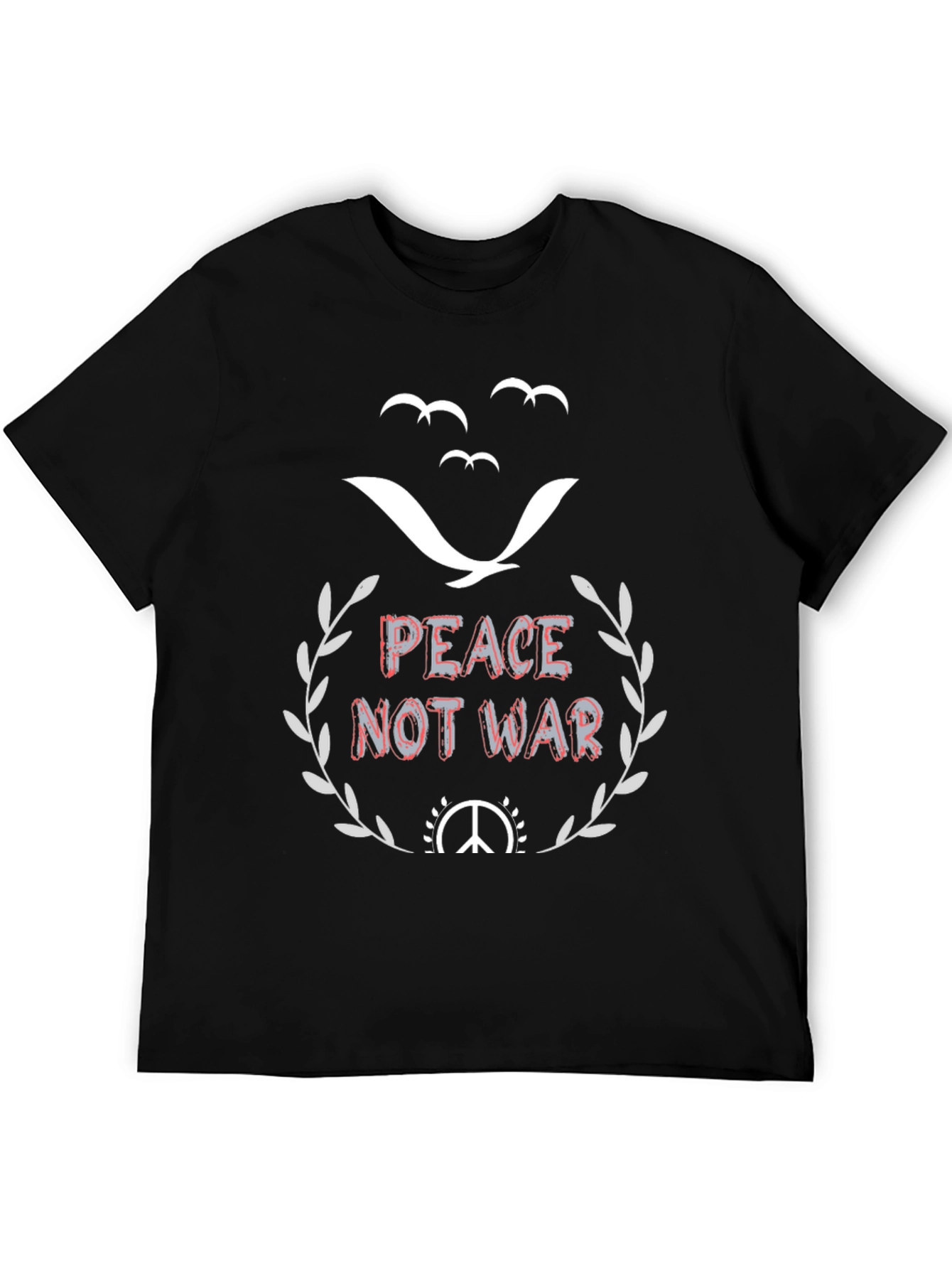 Peace Not War Graphic T-Shirt