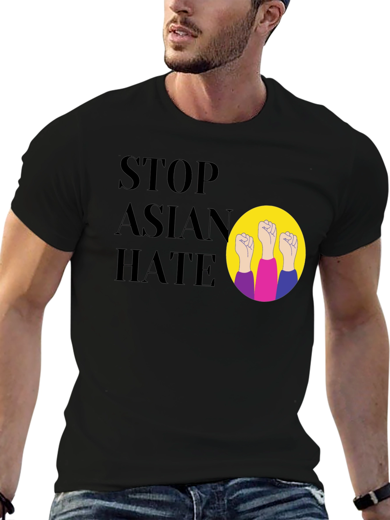 Stop Asian Hate Graphic Tee