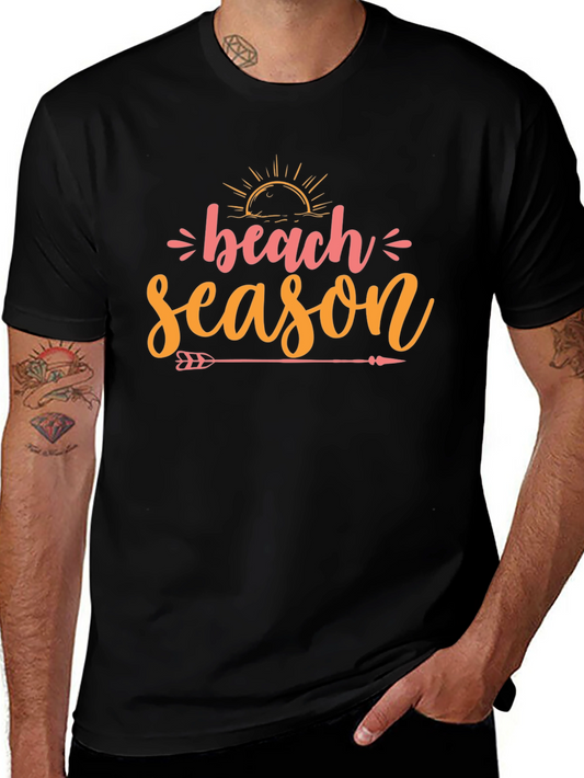 Beach Season Graphic Tee - Summer Vacation Shirt