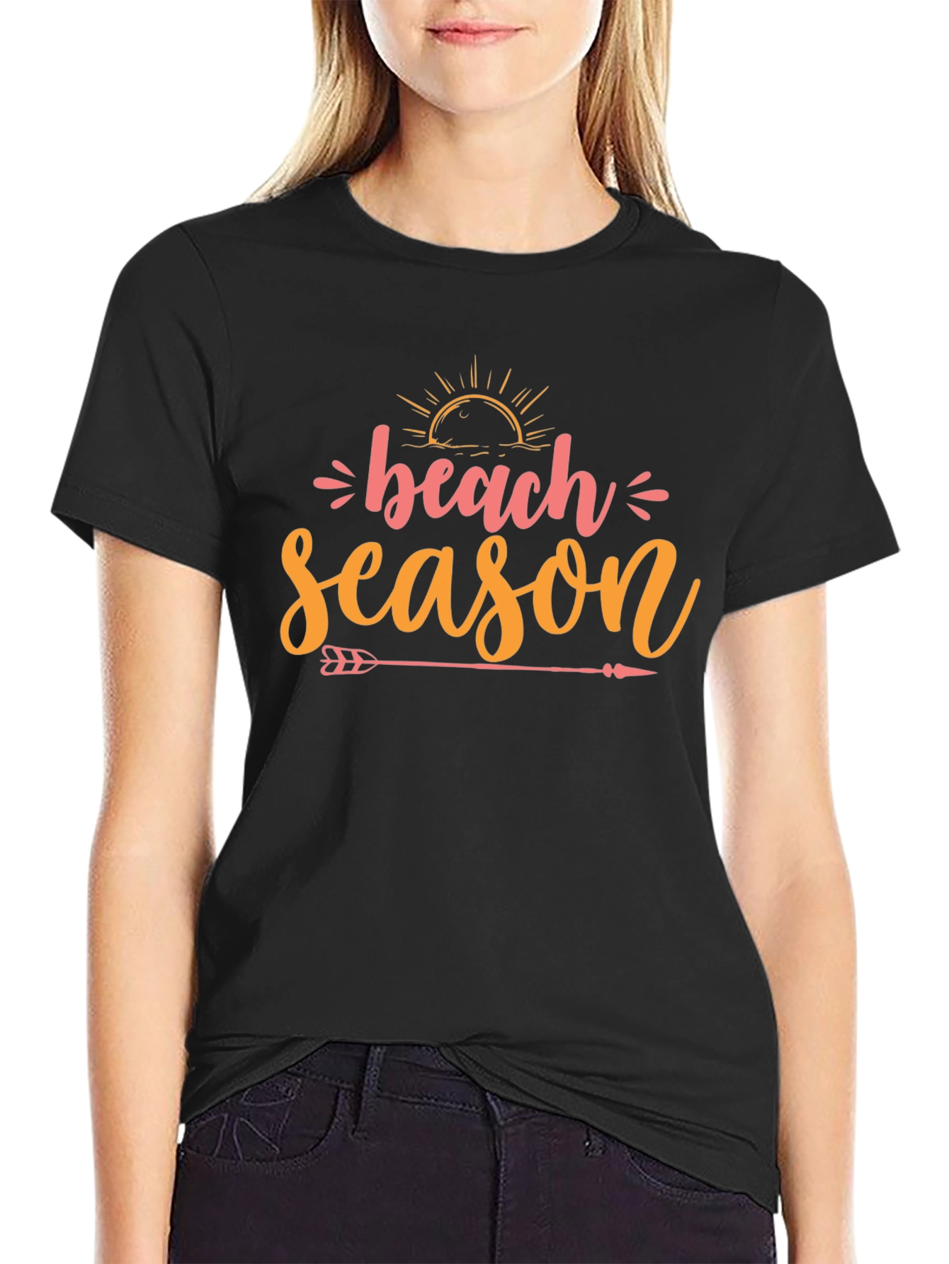 Beach Season Graphic Tee - Summer Vacation Shirt