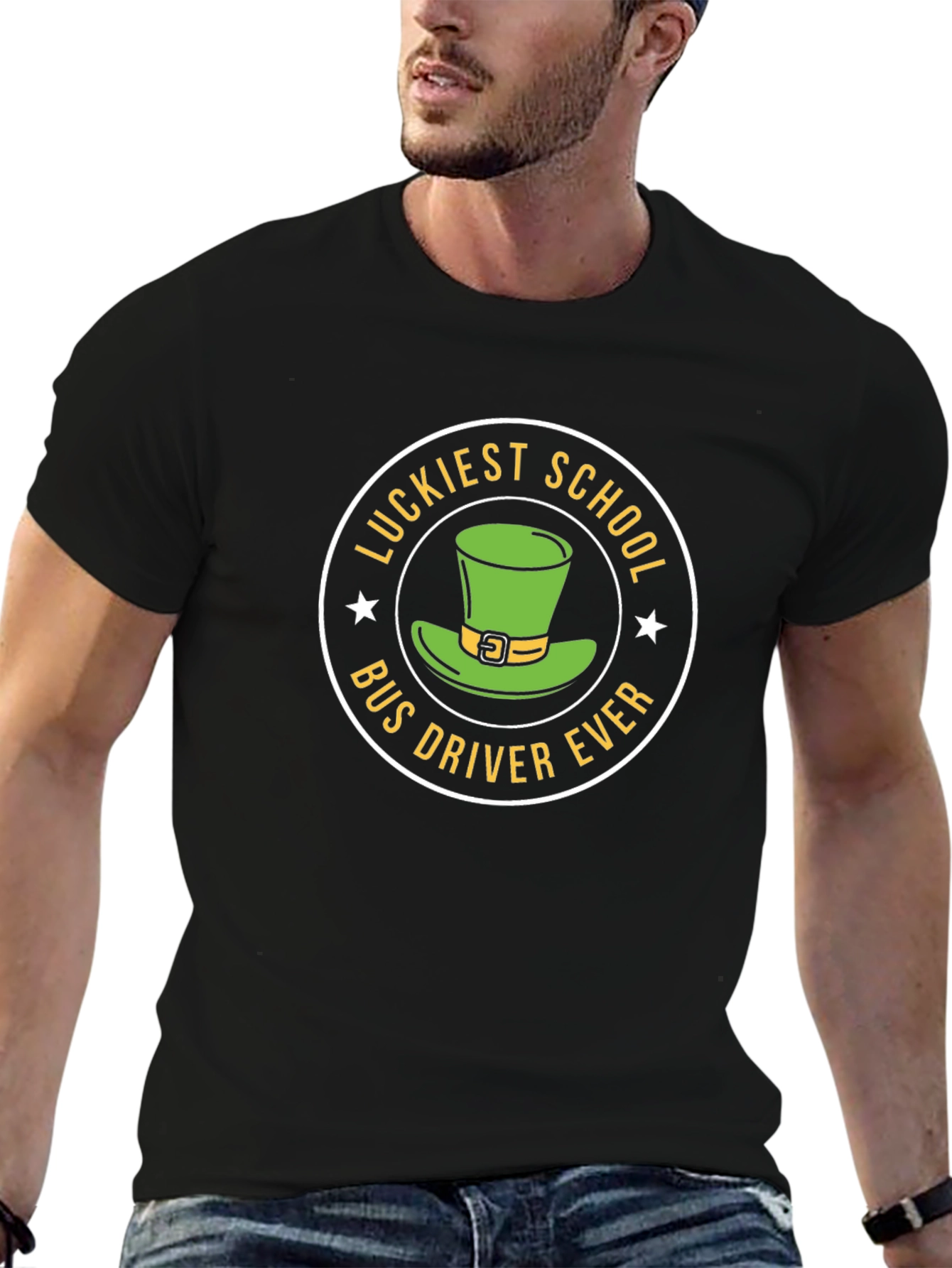 Lucky School Bus Driver Ever T-Shirt