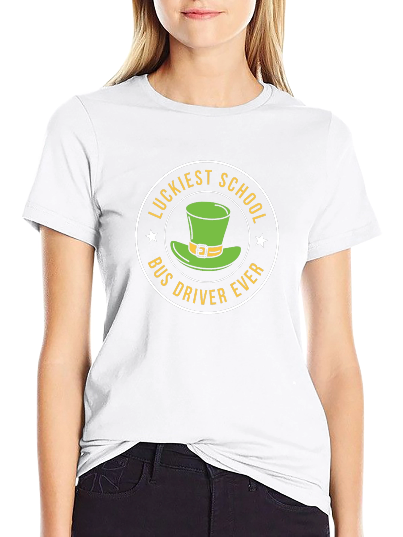 Lucky School Bus Driver Ever T-Shirt