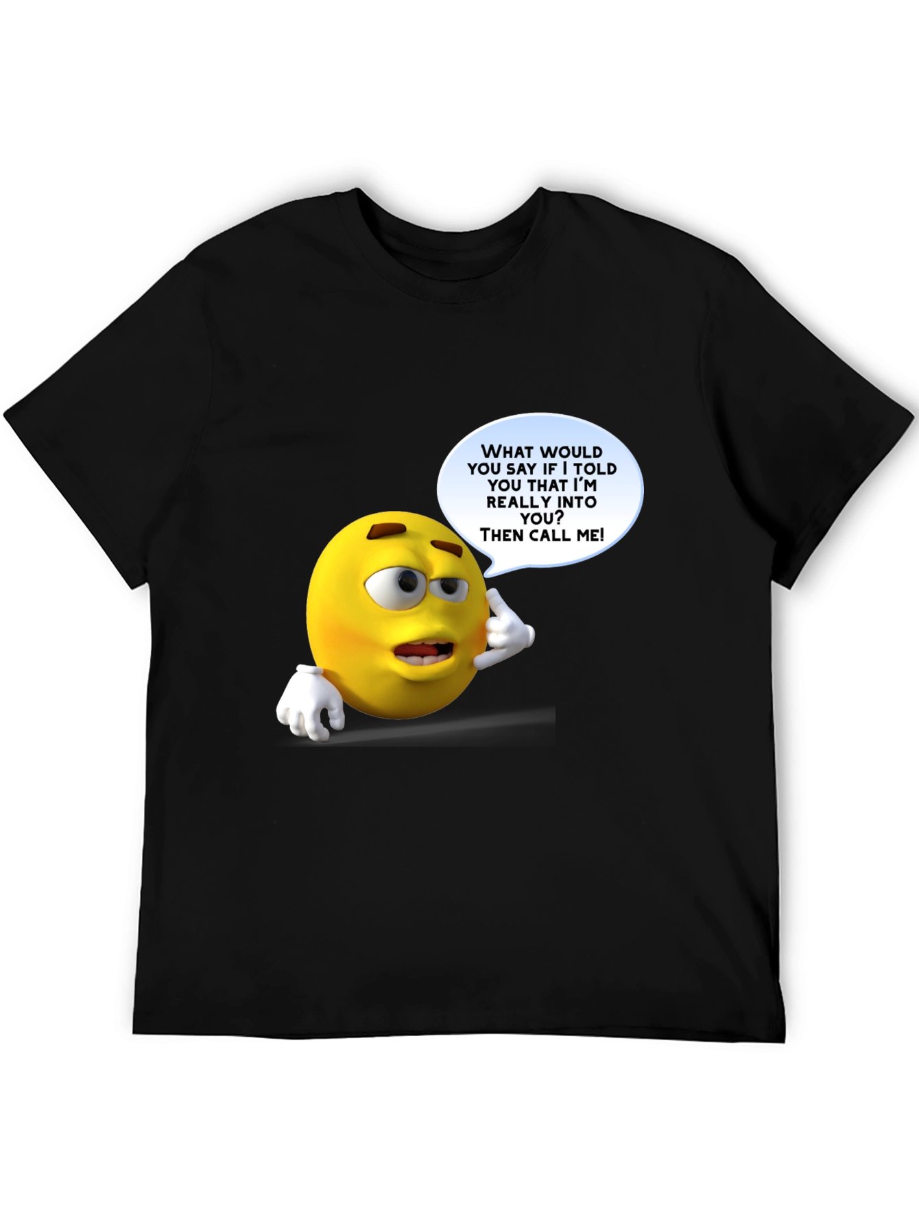 Emoji T-Shirt: Call Me!