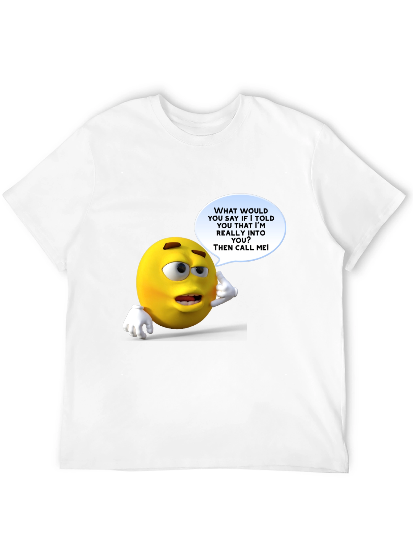 Emoji T-Shirt: Call Me!
