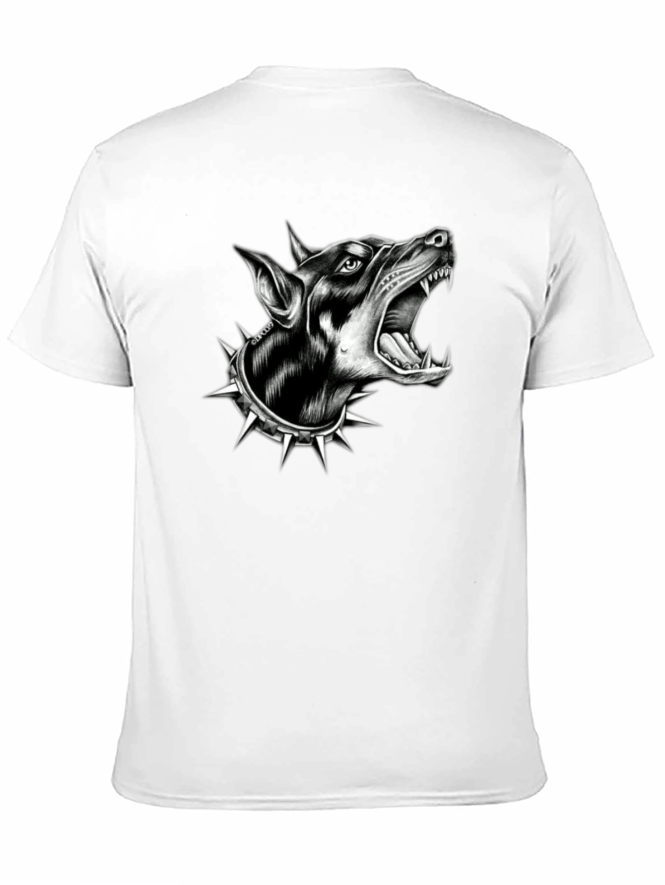 Dog Graphic T-Shirt - Edgy Canine Design