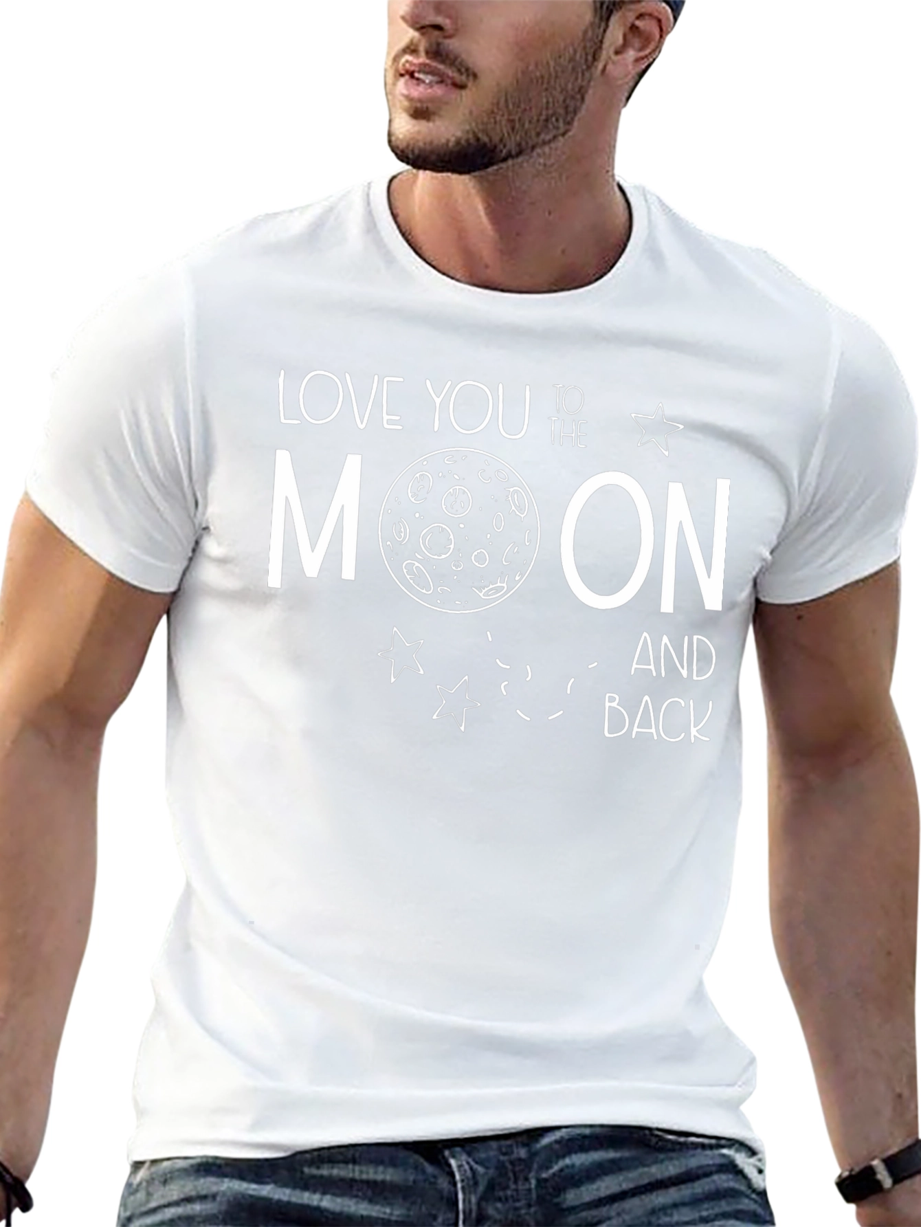 Love You to the Moon & Back Graphic T-Shirt