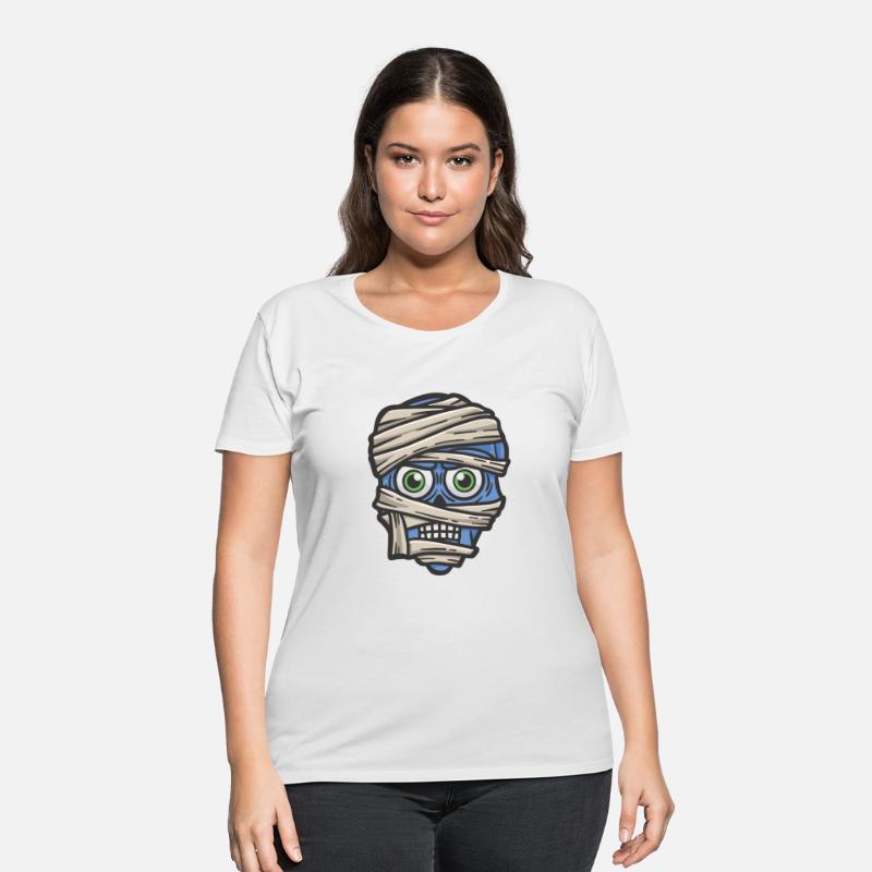 Mummy Face Scary Halloween Night