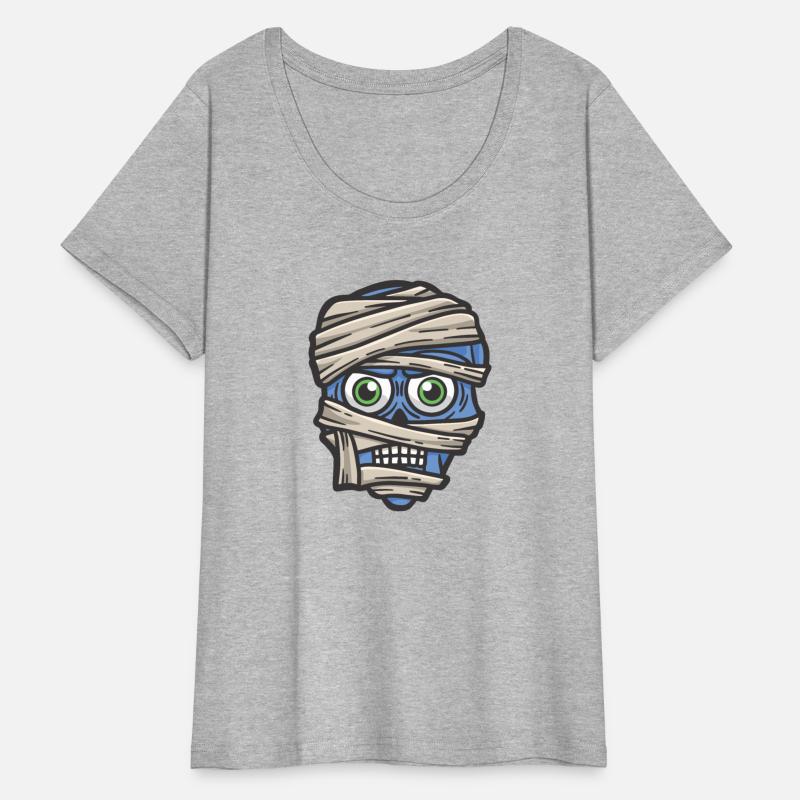 Mummy Face Scary Halloween Night