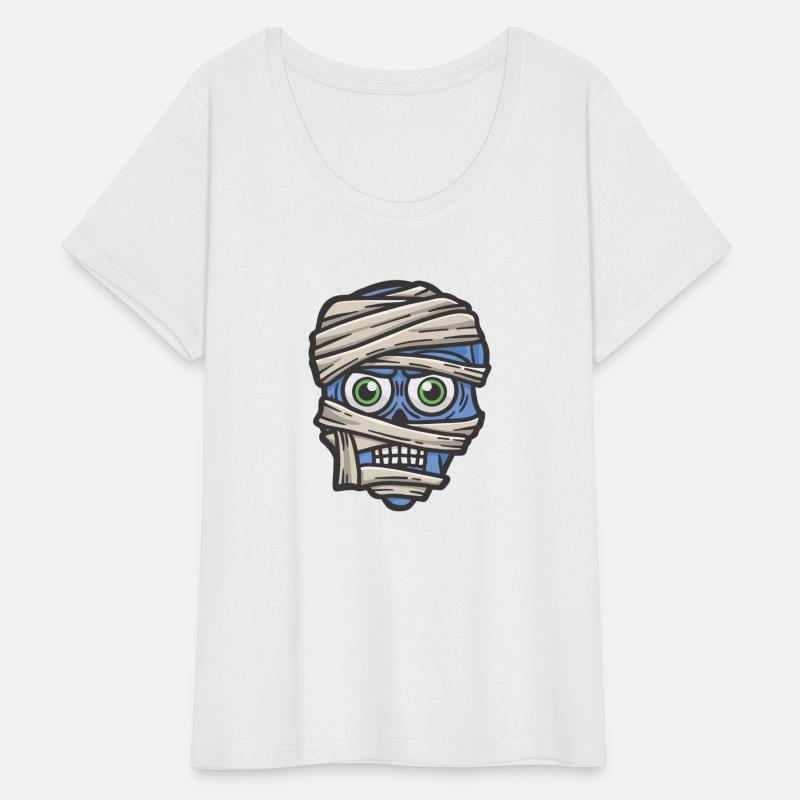 Mummy Face Scary Halloween Night