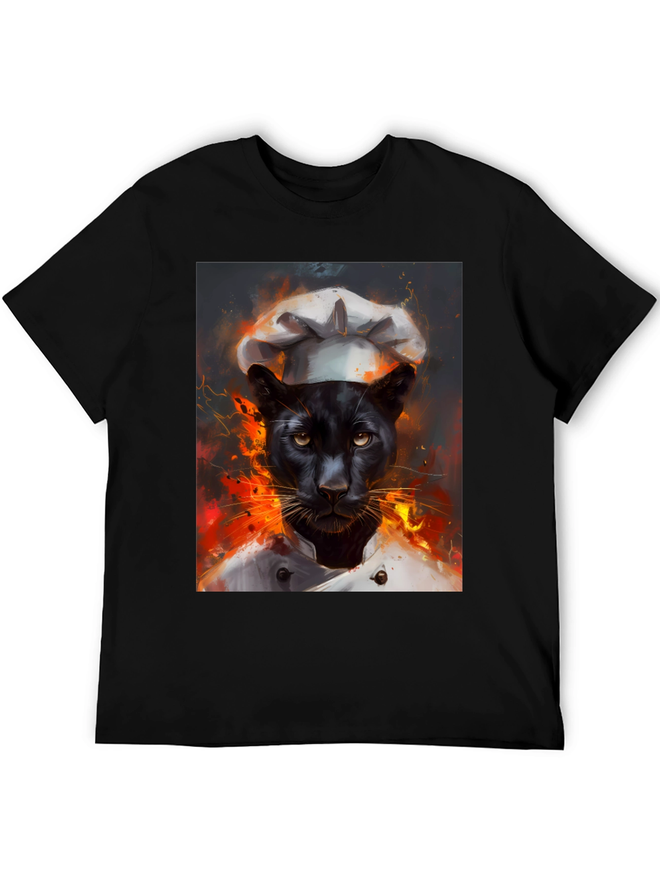 Chef Panther Graphic T-Shirt