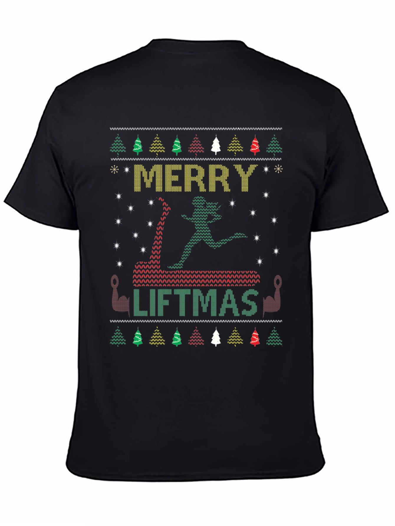 Merry Liftmas Ugly Christmas Sweater T-Shirt