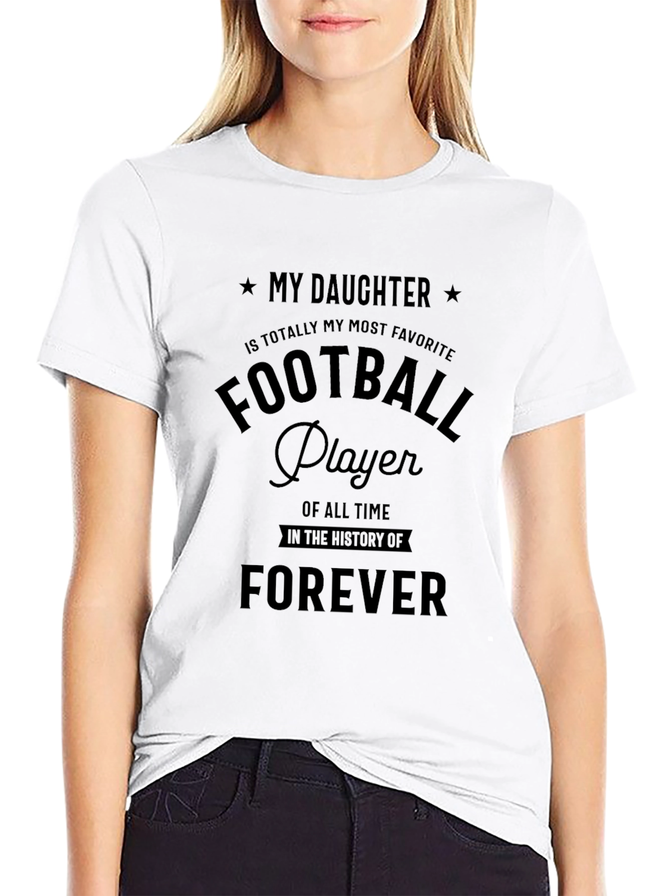 My Daughter Football Player T-Shirt