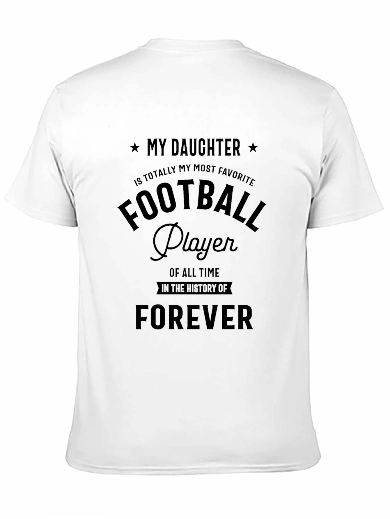 My Daughter Football Player T-Shirt