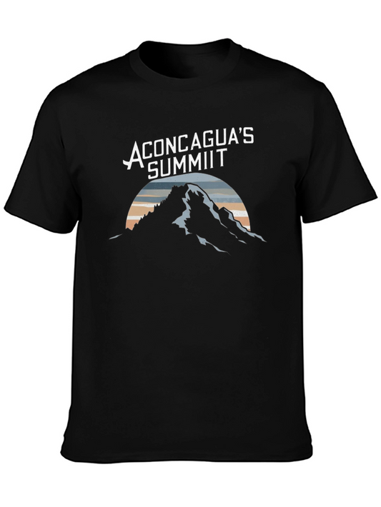 Aconcaguas Summit Black T-Shirt