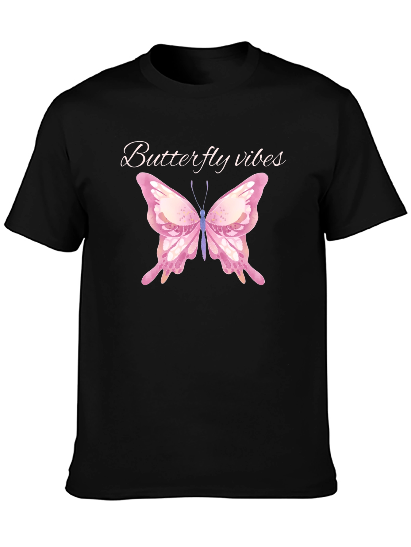 Butterfly Vibes Graphic T-Shirt