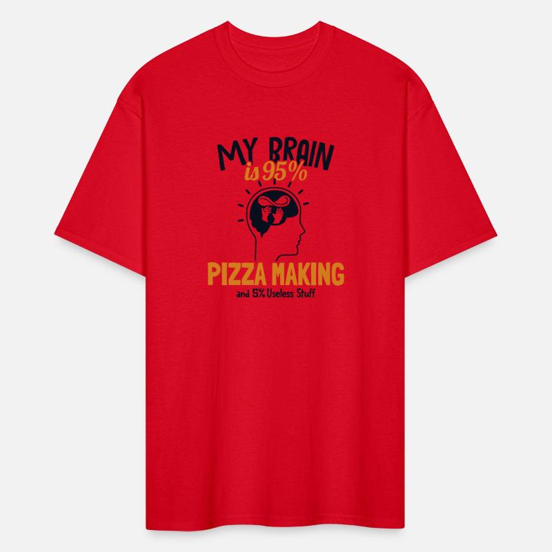 My Brain is 95% Pizza Making Pizzeria Chef Baker