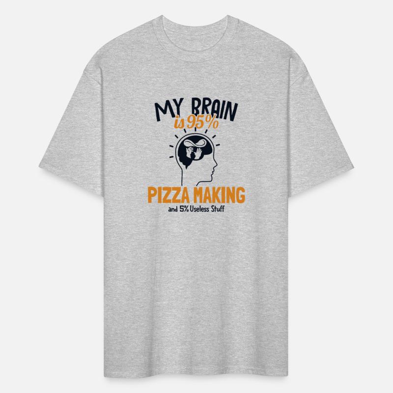 My Brain is 95% Pizza Making Pizzeria Chef Baker