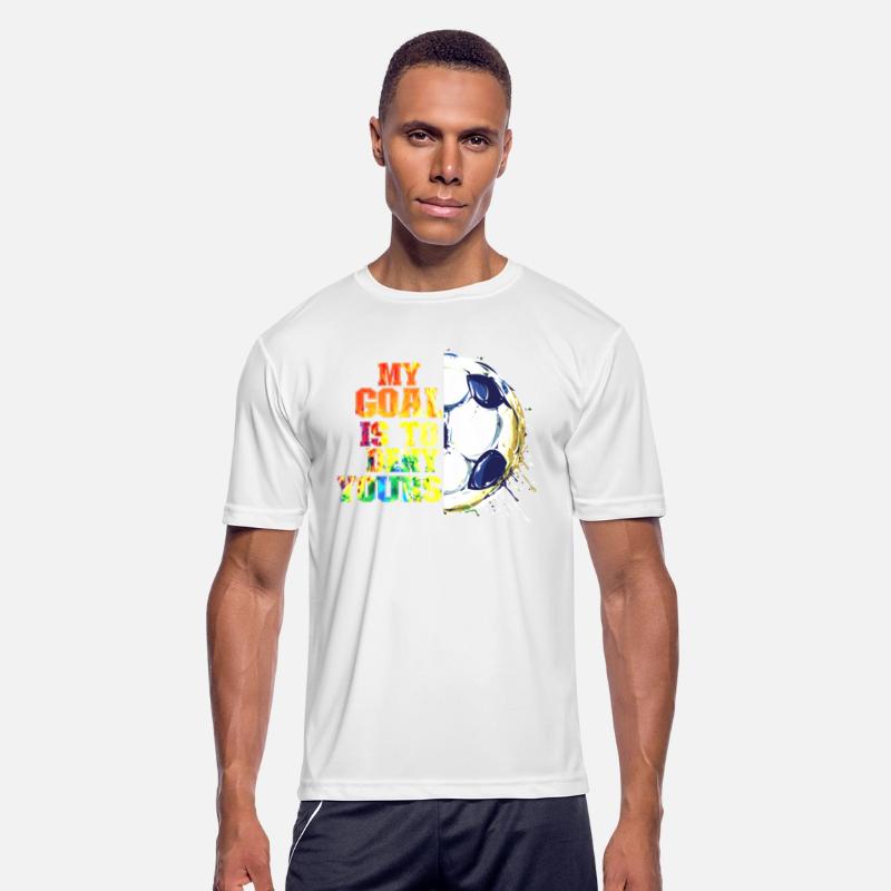 My Goal is to Deny Yours Soccer Goalie T-Shirt