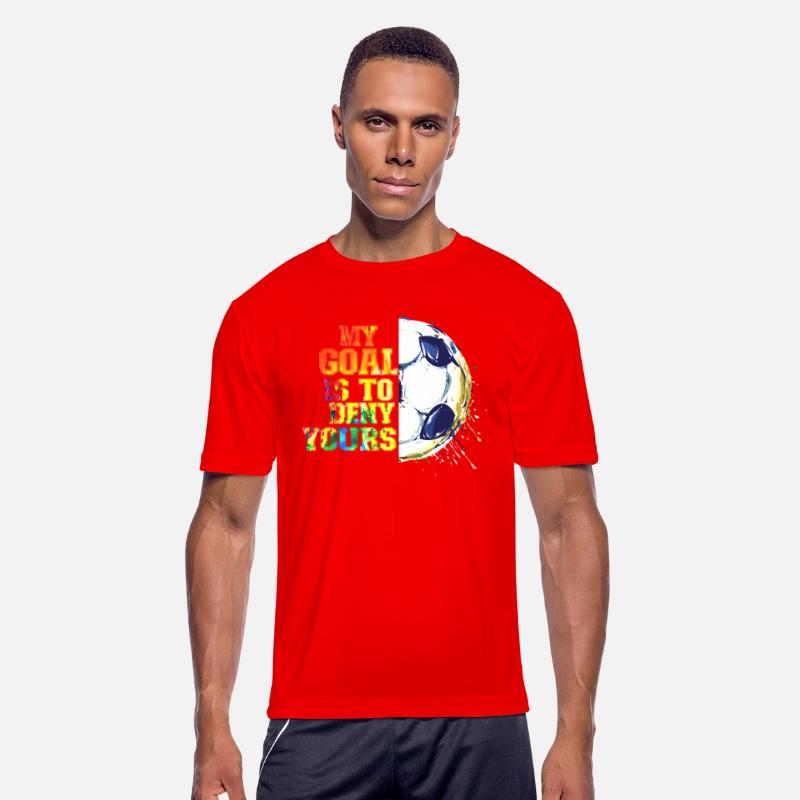 My Goal is to Deny Yours Soccer Goalie T-Shirt