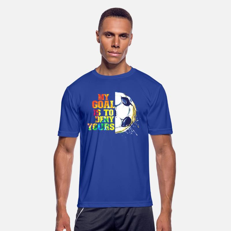 My Goal is to Deny Yours Soccer Goalie T-Shirt